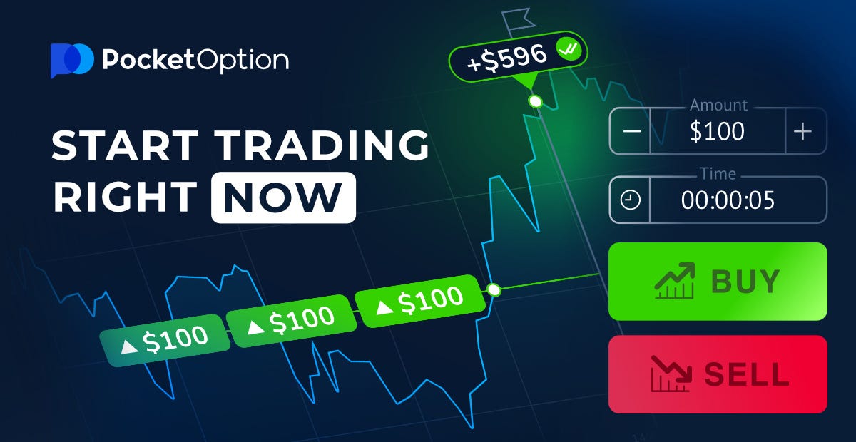 Pocket Option Торговля Криптовалютой 1